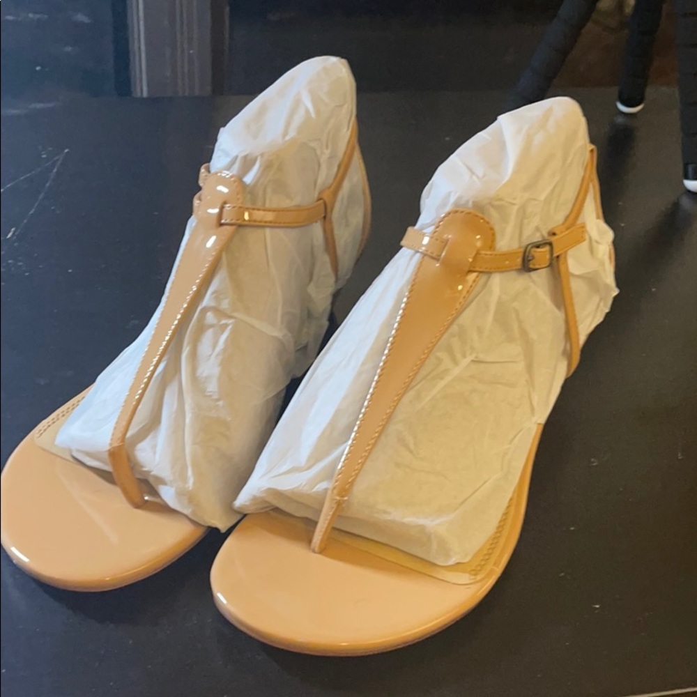 Nude sandals